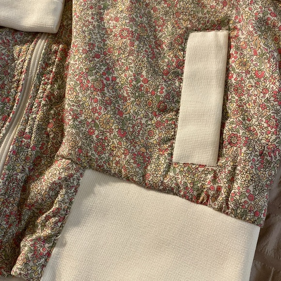 NWOT Members Only Floral Bomber Jacket 💐 - Picture 5 of 8